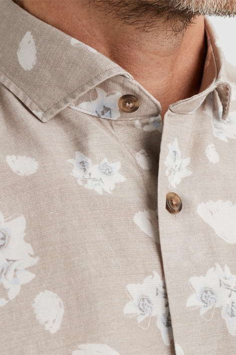 Vanguard short sleeve shirt printed tencel
